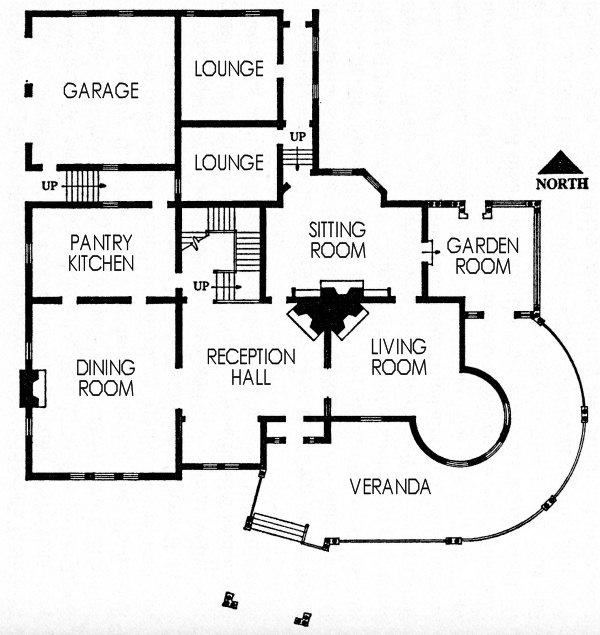 Vice-President's Residence floor plan